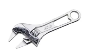 M10 Stubby Adjustable Wrench 4.5 (AW120S) | Model : 005-005-045