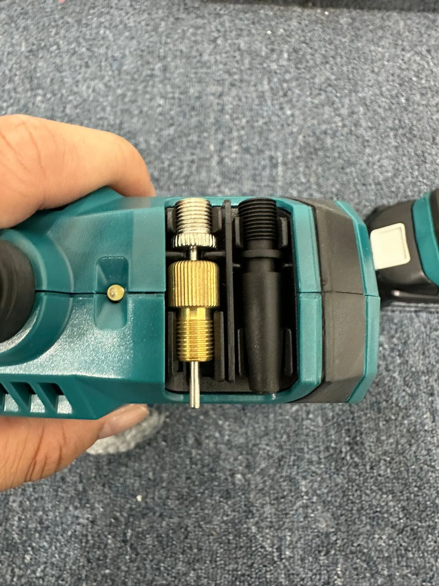 Makita 18V Cordless Combo Kit (Cordless Impact Wrench | DTW300 & Cordless Inflator | DMP180 )| Model : M-DLX2424JX1