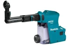 Makita DX08 Dust Extractor Attachment with Hepa Filter Cleaning Mechanism | Model : M*199579-7 (DX08)