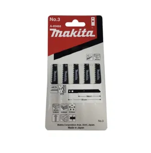 Makita No. 3 Jig Saw Blade for 4300BV | Model : M*A-85868