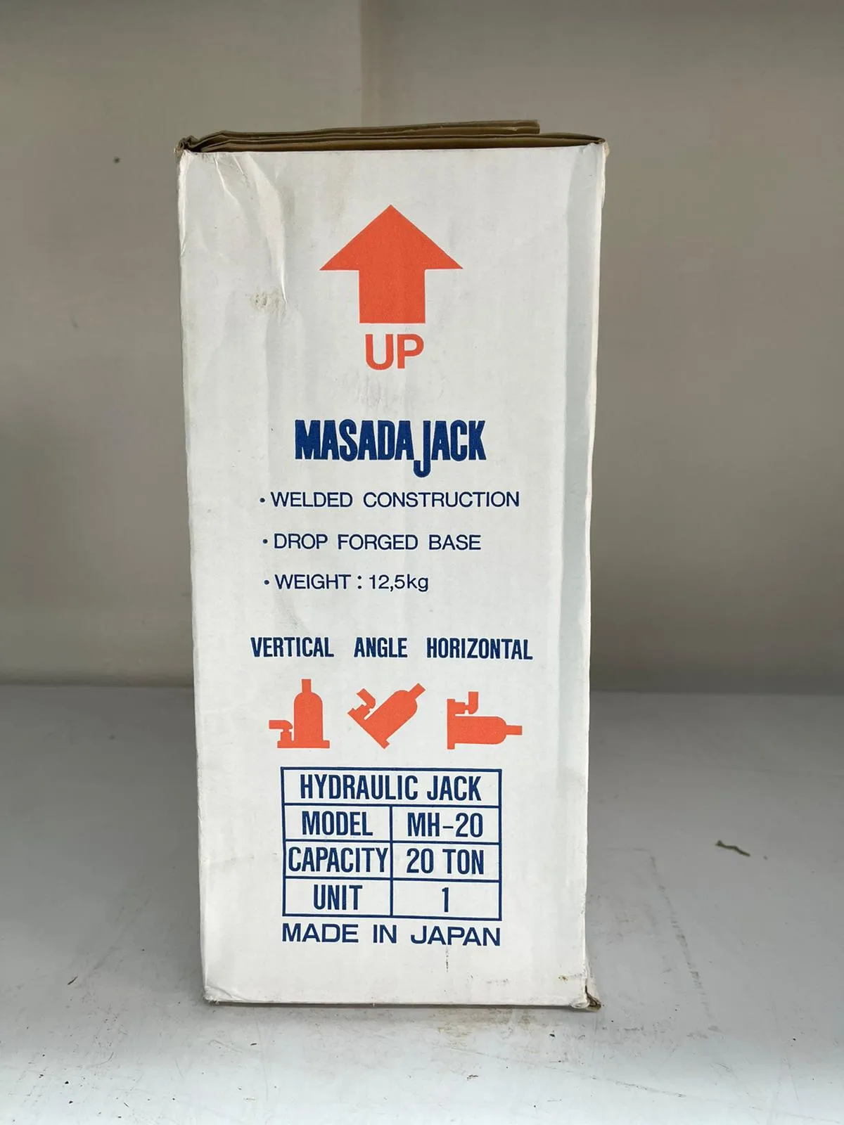 Masada 20 Ton Hydraulic bottle Jack | Model : BJ-MH20