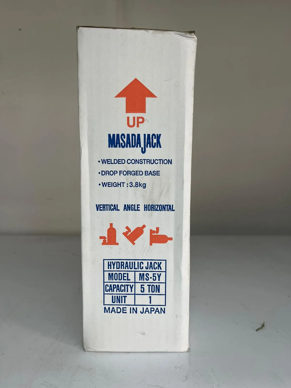 Masada 5 Ton Hydraulic bottle Jack | Model : BJ-MS5Y