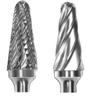 Mighty L1228 Solid Carbide Rotary Burrs | Model: BUR-L1228