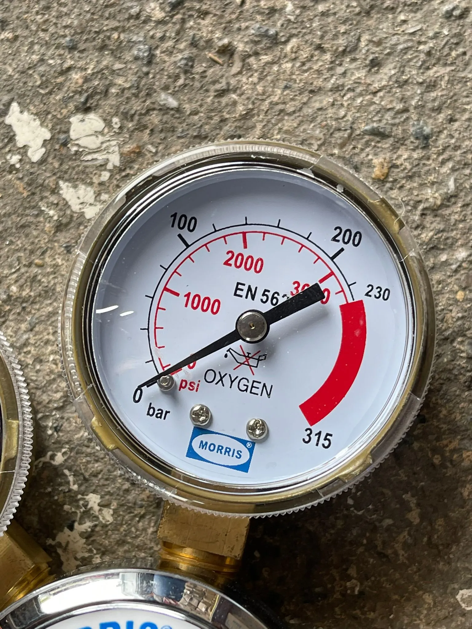 Morris 101-10M-OX Regulator Oxygen | Model : REG-M-OX