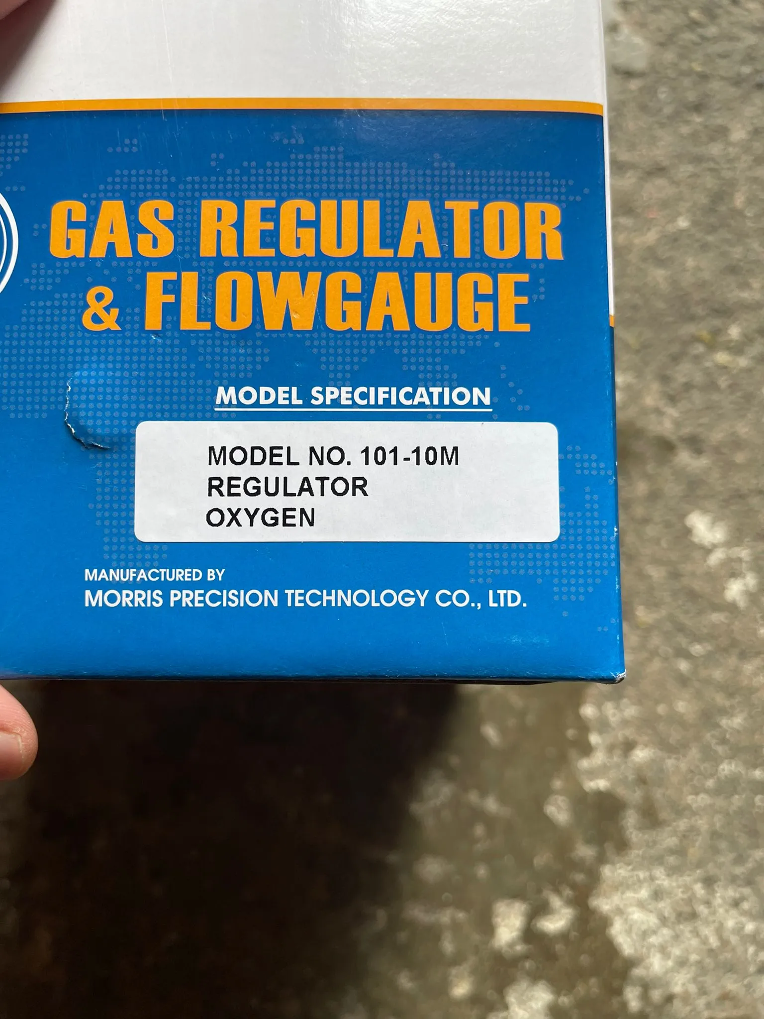 Morris 101-10M-OX Regulator Oxygen | Model : REG-M-OX