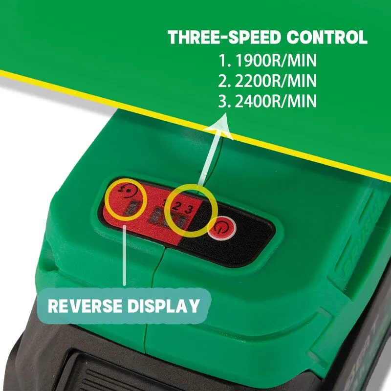 NEWBEAT 21V Cordless 1/2 700 NM Impact Wrench (Brushless) C/W 2 Battery 1 Charger | Model : NBT-CIW-21F-700