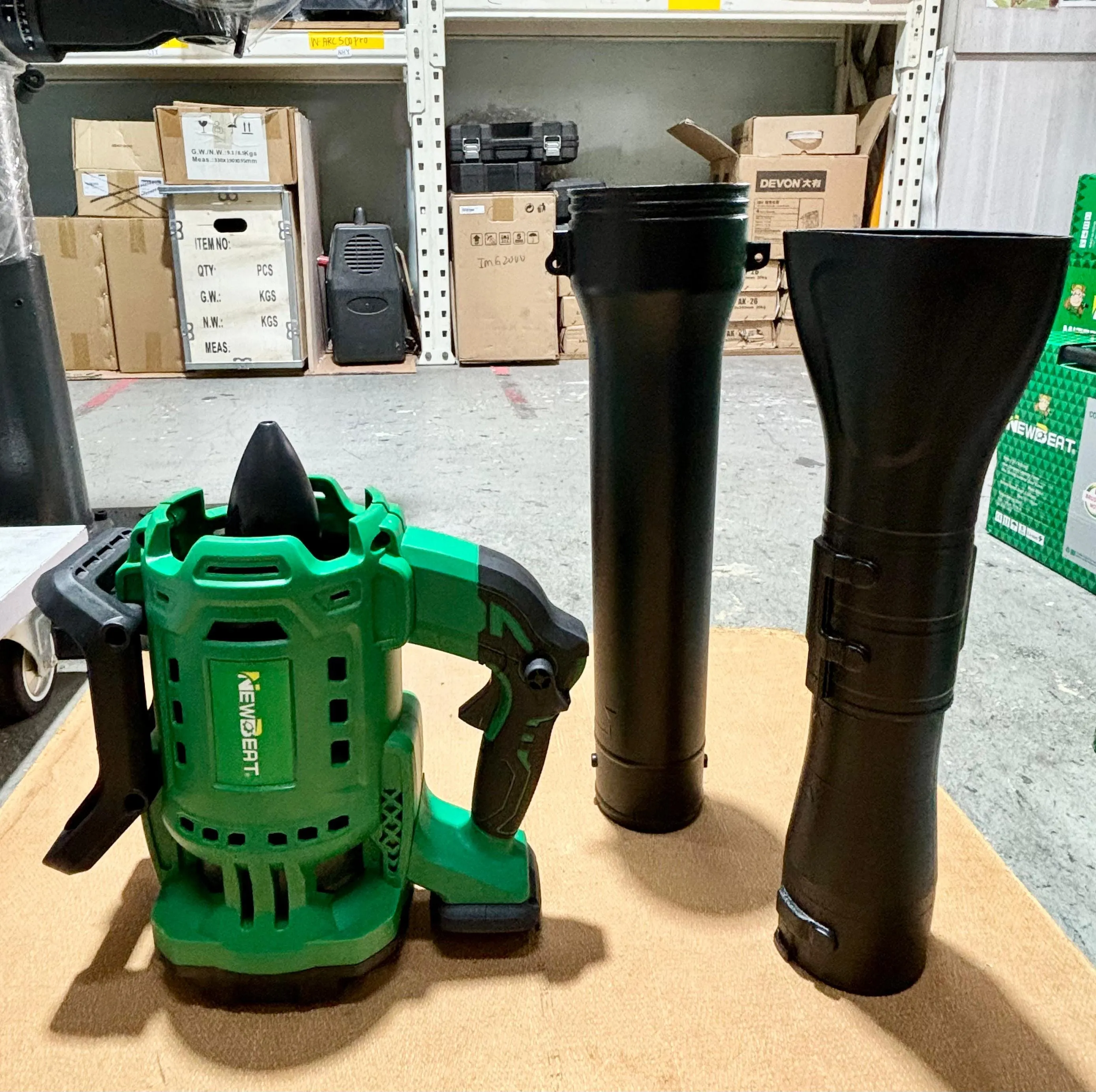 Newbeat 21V Cordless Blower C/W 2 Battery and 1 Charger | Model : NBT-CB-21A-BL
