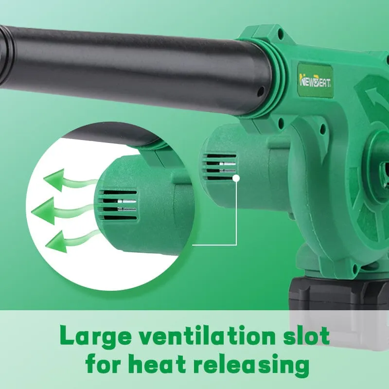 NEWBEAT 21V Cordless Leaves Blower C/W 2 Battery & 1 Charger | Model : NBT-CB-2.0A