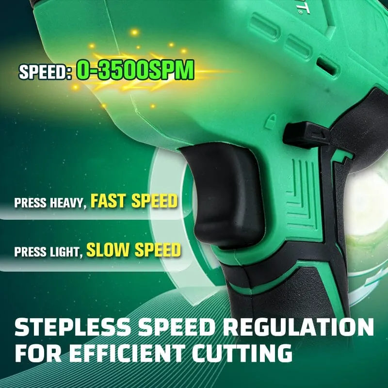 Newbeat 21V Cordless Reciprocating Saw C/W 2 Battery and 1 Charger | Model : NBT-CRS-21B-BL