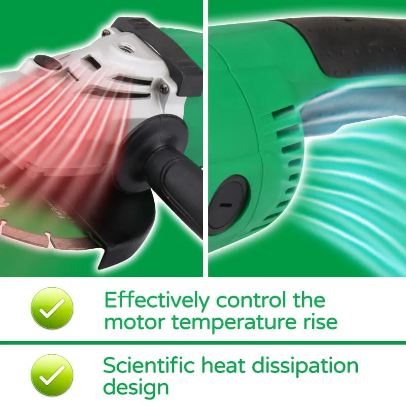 Newbeat 2200W Angle Grinder 180mm| Model: NBT-AG-180B