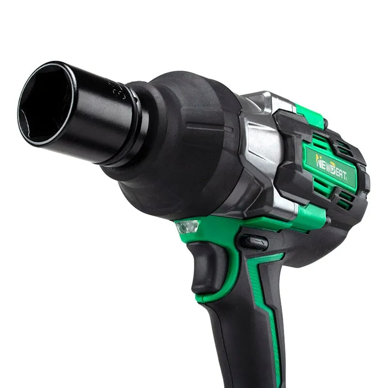 Newbeat 3/4 Cordless Impact Wrench (BL) SQ DR 21V 1300N.m C/W 2 Battery and 1 Charger | Model: NBT-CIW-21G-1300