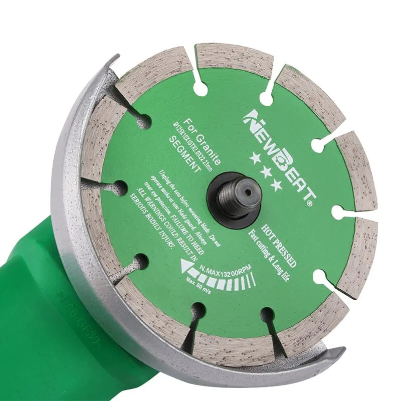 NEWBEAT 5 1000W Angle Grinder 125MM with Variable Speed  | Model : NBT-AG-125KS