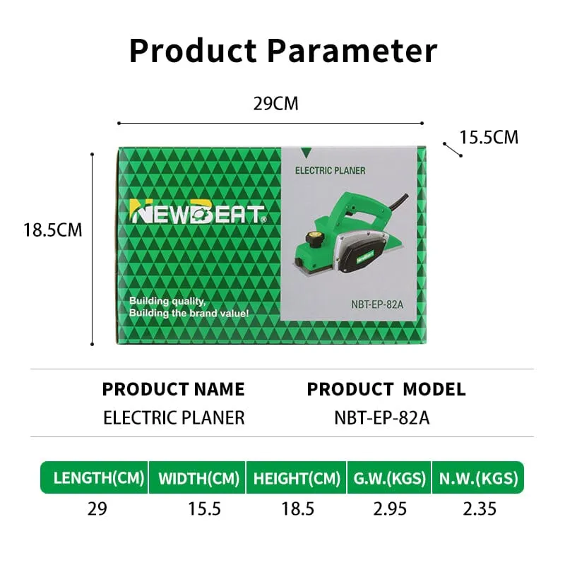 NEWBEAT 570W Electric Planner  | Model : NBT-EP-82A