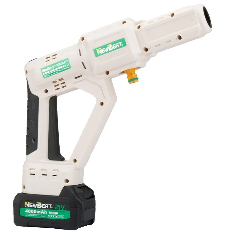 Newbeat Cordless Pressure Washer Gun | Model: NBT-CPW-21A-BL