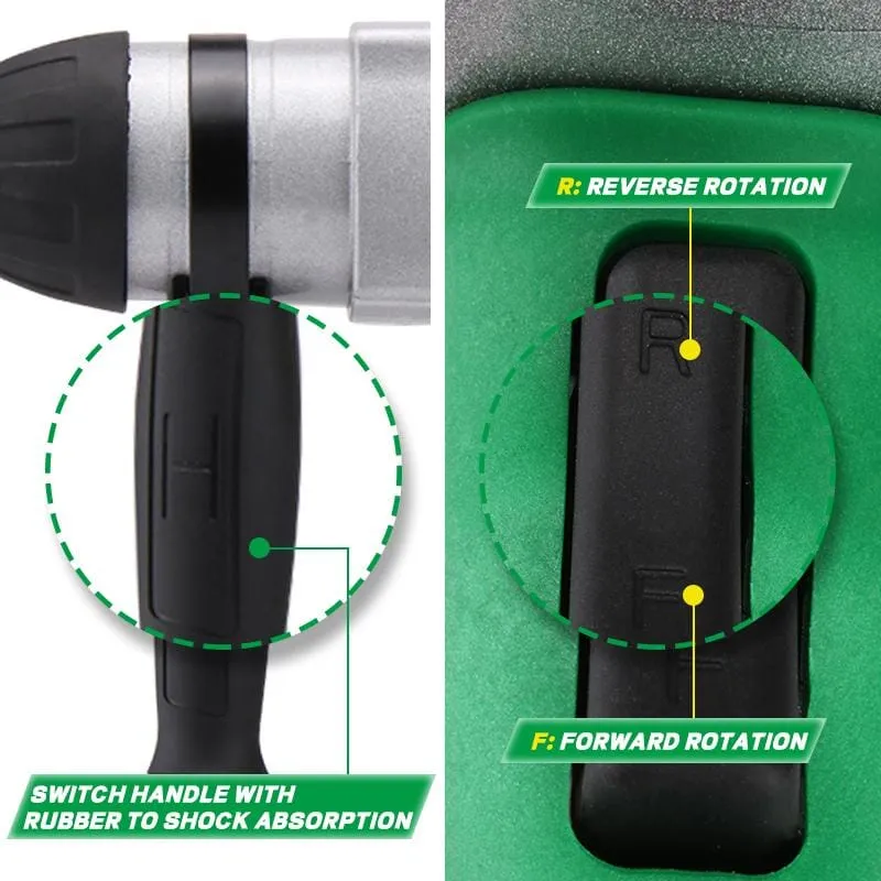 Newbeat Electric Impact Wrench 600W 3/4 SQ | Model: NBT-EIW-22C
