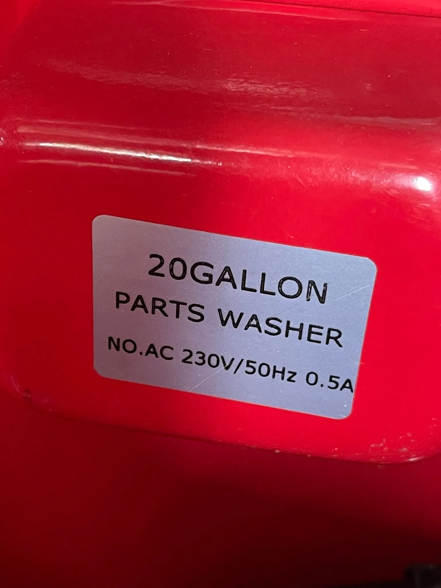 Nichi 230V 20 Gallon Part Washer (Diesel Cleaner) | Model : PW20