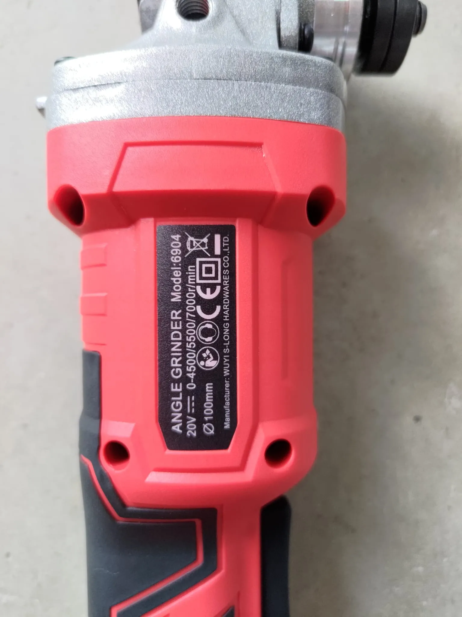 Nova Plus (NovaPlus) Brushless Angle Grinder 4 20V Come With 2pcs 3.0ah Battery & 1pc Charger | Model: NP6904
