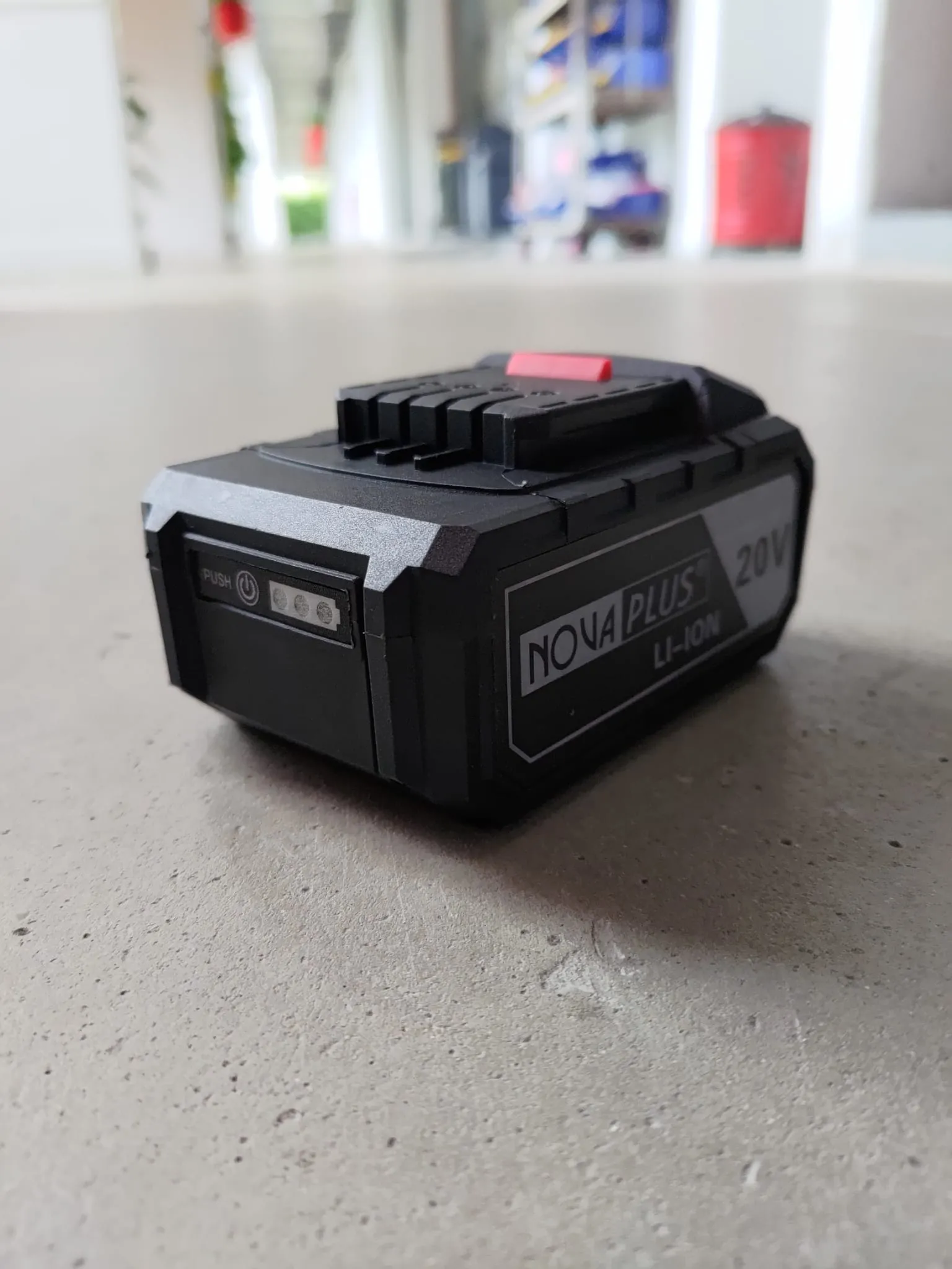 Nova Plus (NovaPlus) Brushless Angle Grinder 4 20V Come With 2pcs 3.0ah Battery & 1pc Charger | Model: NP6904