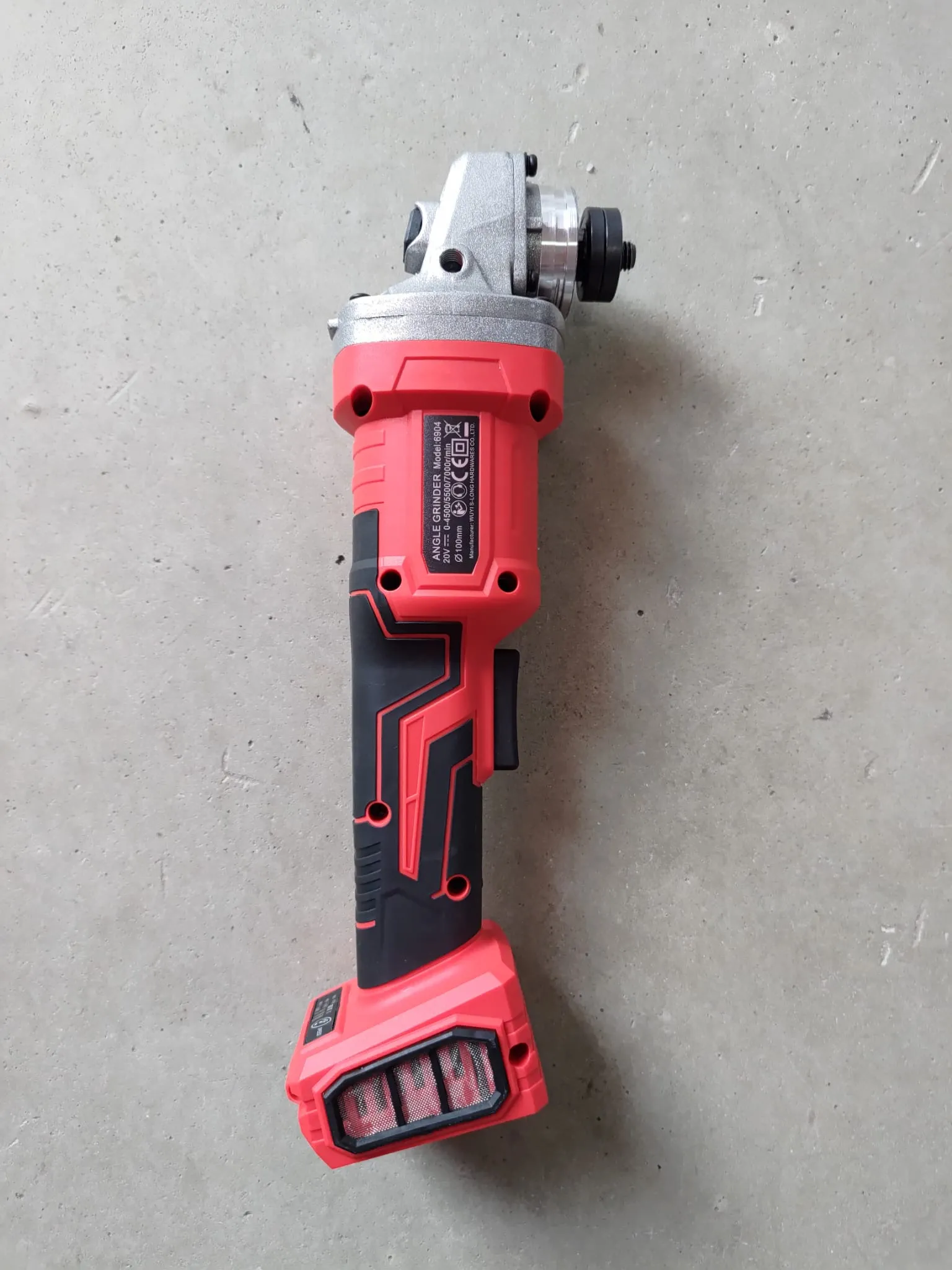 Nova Plus (NovaPlus) Brushless Angle Grinder 4 20V Come With 2pcs 3.0ah Battery & 1pc Charger | Model: NP6904