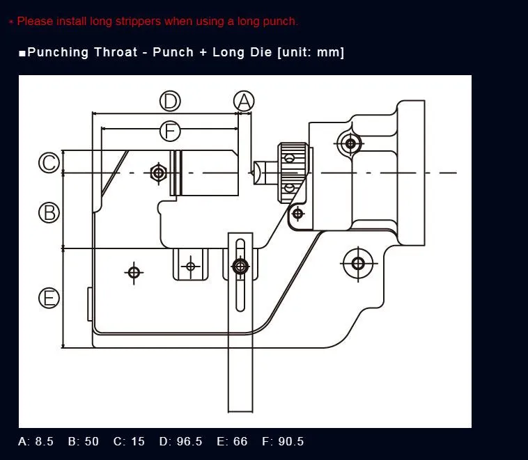 Ogura 230V Hydraulic Hole Puncher For Unistud Use | Model : OG-HPC-N6150W