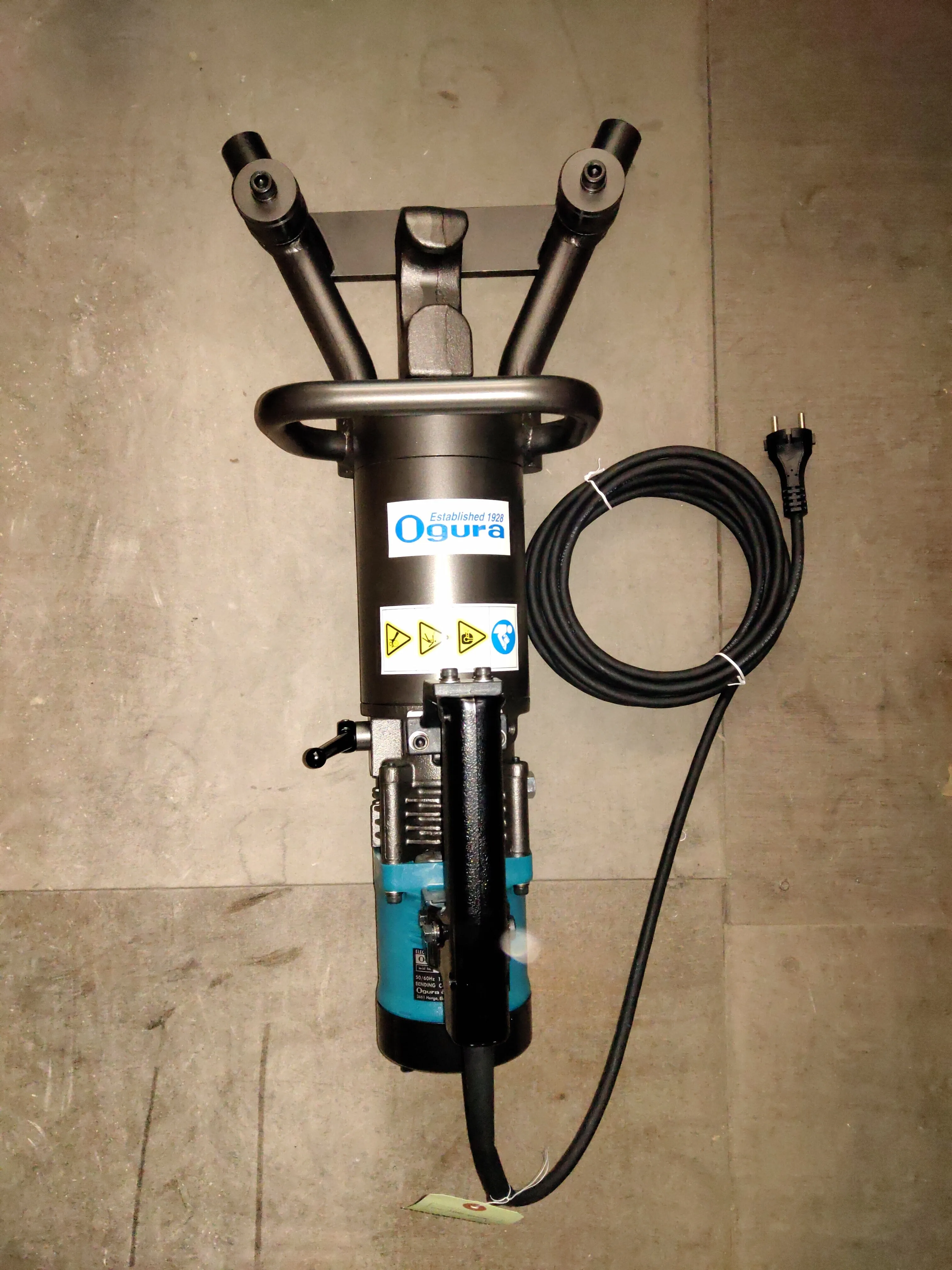Ogura HBB-32HPW Electric Hydraulic Portable Rebar Bender 230V D32 | Model : OG-HBB-32HPW