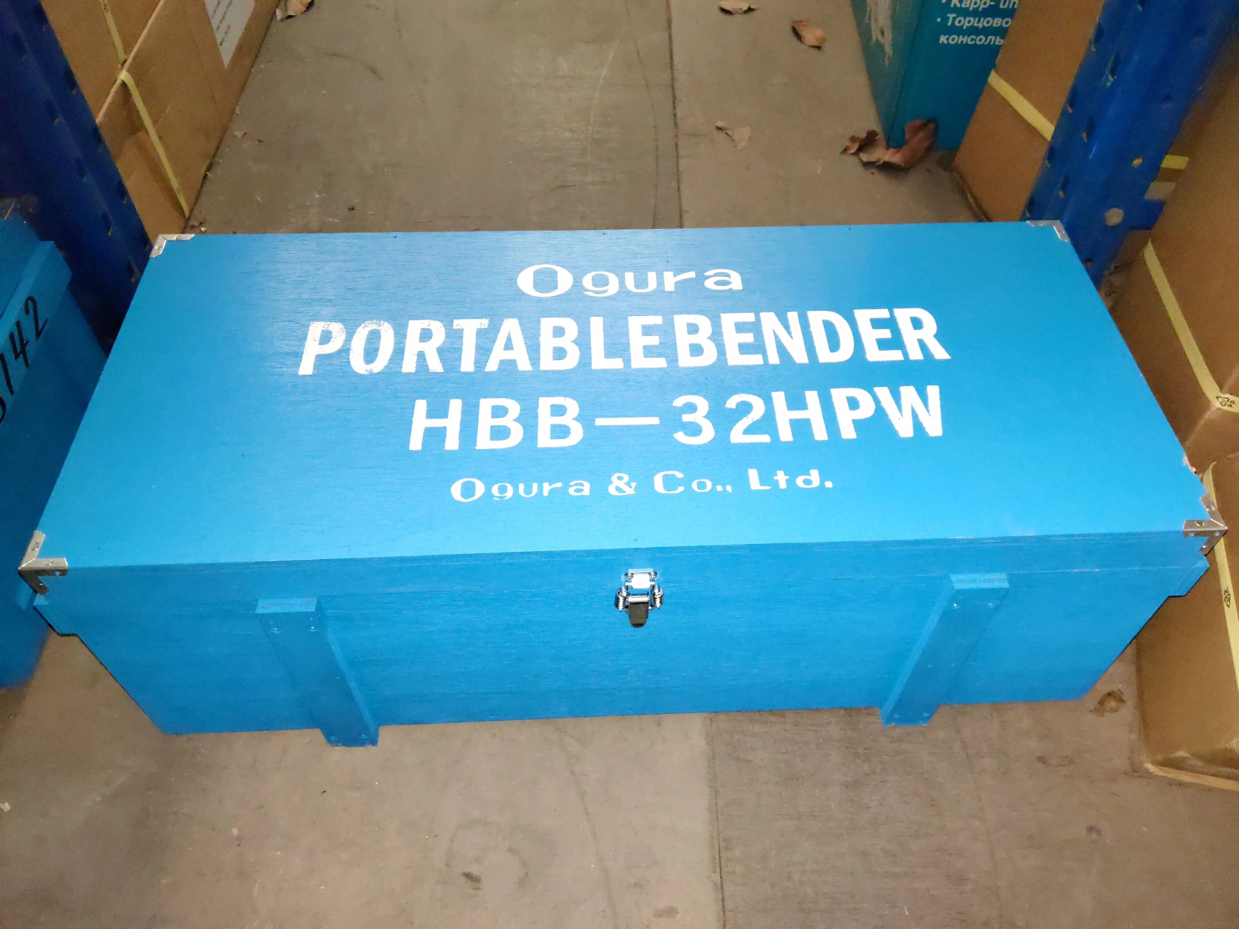 Ogura HBB-32HPW Electric Hydraulic Portable Rebar Bender 230V D32 | Model : OG-HBB-32HPW