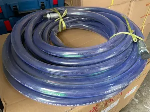 Pressure Hose With Rubber Insulation 2 X 3/8 Male (Not Include Coupling) | Model : HOSE-
