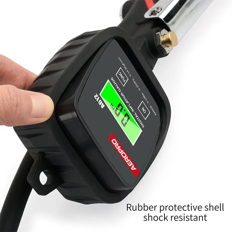 Rong Peng Aeropro Tyre Inflating Inflator Gun with Digital Display Gauge | Model : SG-A612