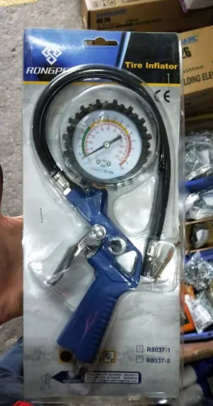 Rong Peng Rp8037-1 Tyre Inflating Gun (Tire Inflator ) with Pressure Gauge| Model : TG-RP8037