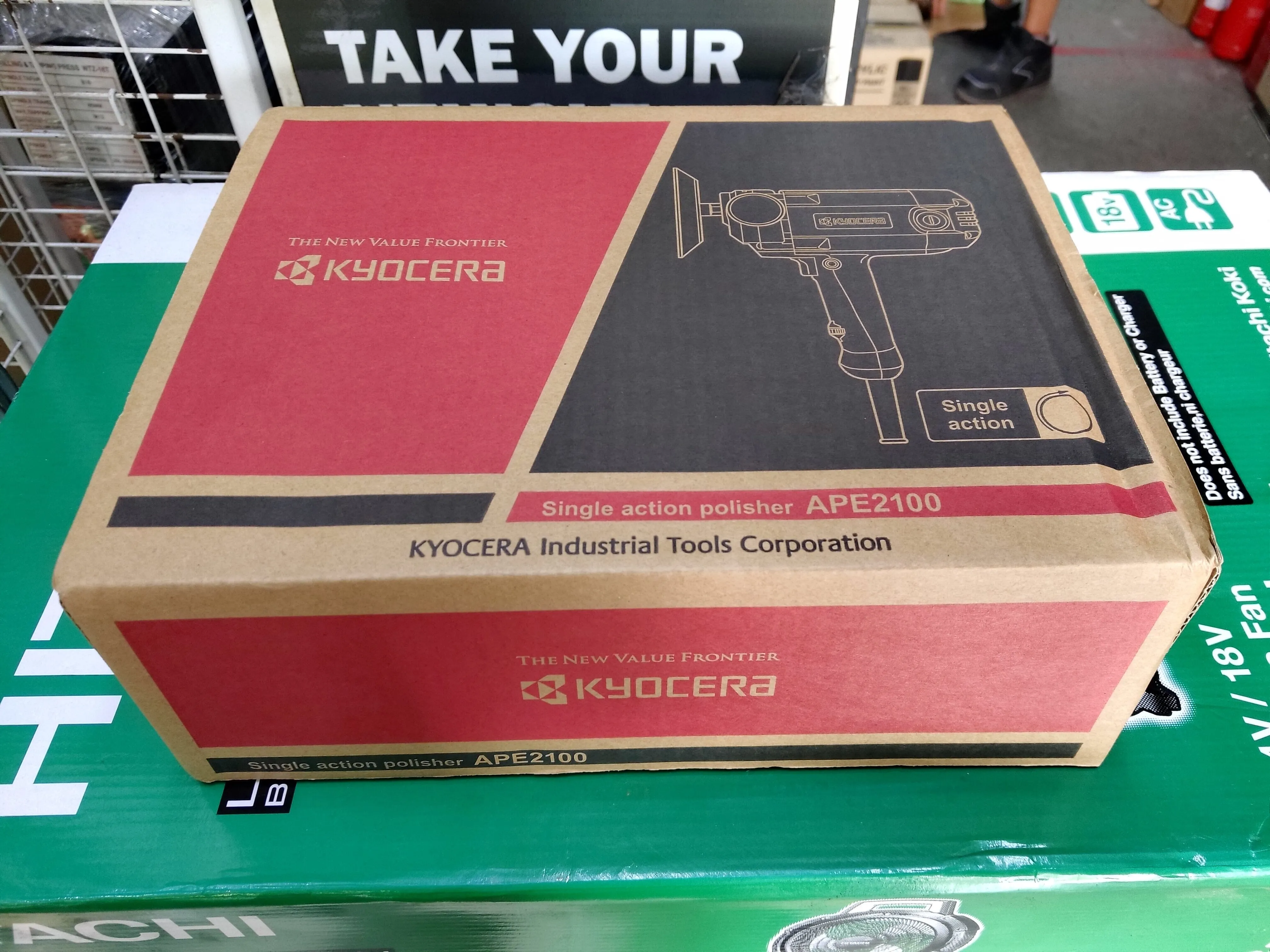 Ryobi/Kyocera Sander Polisher 950W 7 APE2100 | Model : RYB-PE2100