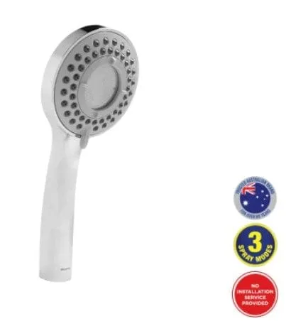 Selleys Premium Chrome Shower Head/Set (3 Function) | Model : SEY-S6008