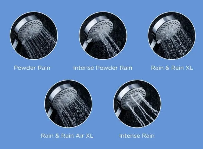 Selleys Premium Shower Head (5 functions) | Model : SEY-S6005-H