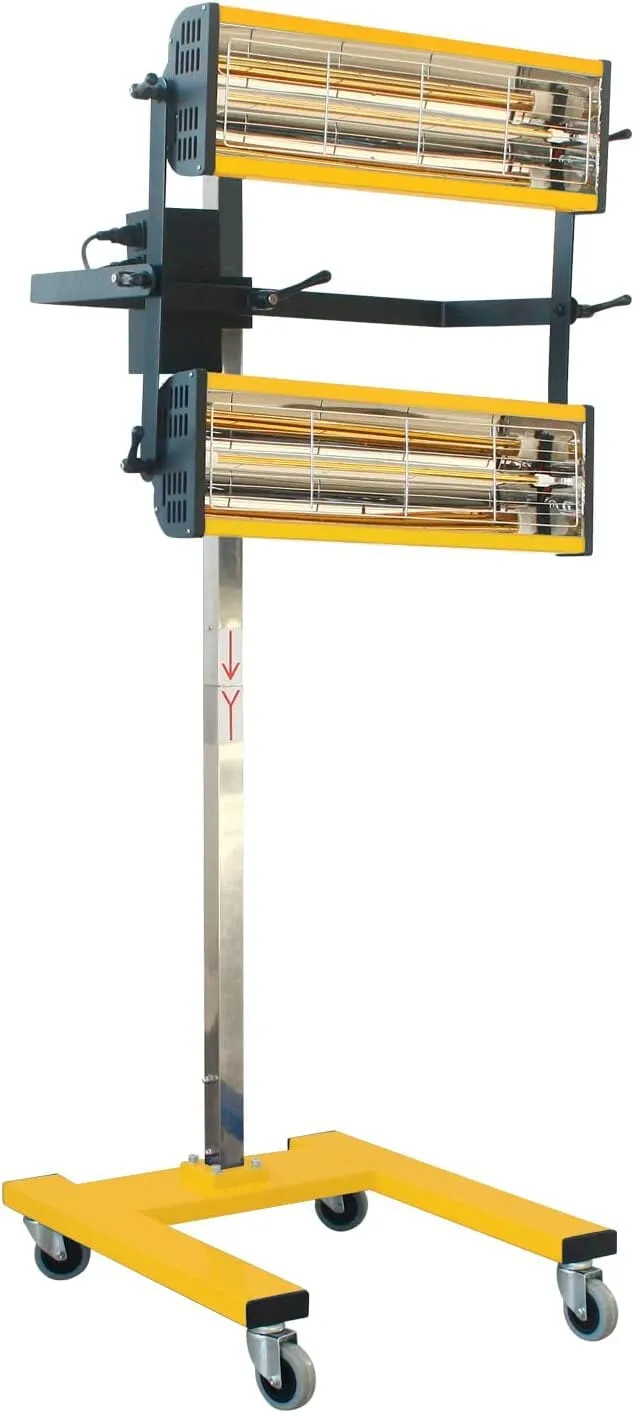 Solad 2 x 1050W Infrared Paint Lamp Heater | Model: AM-B2EA