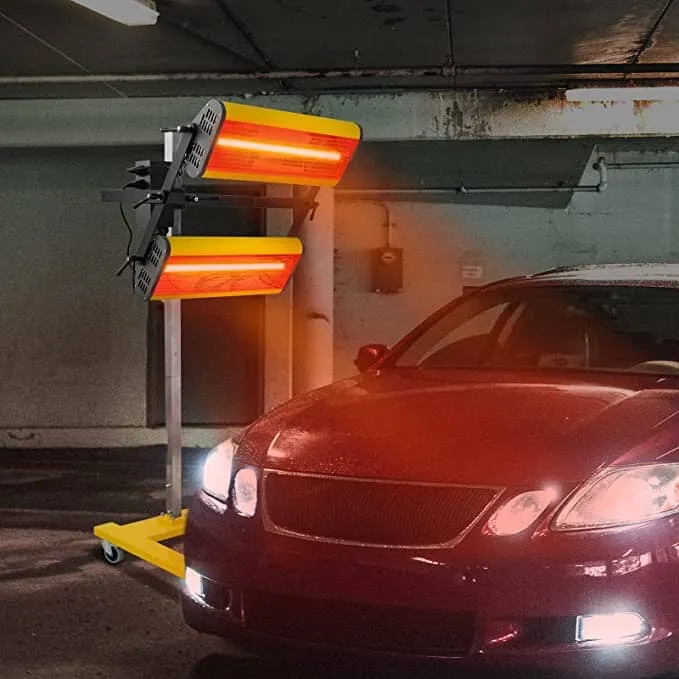 Solad 2 x 1050W Infrared Paint Lamp Heater | Model: AM-B2EA