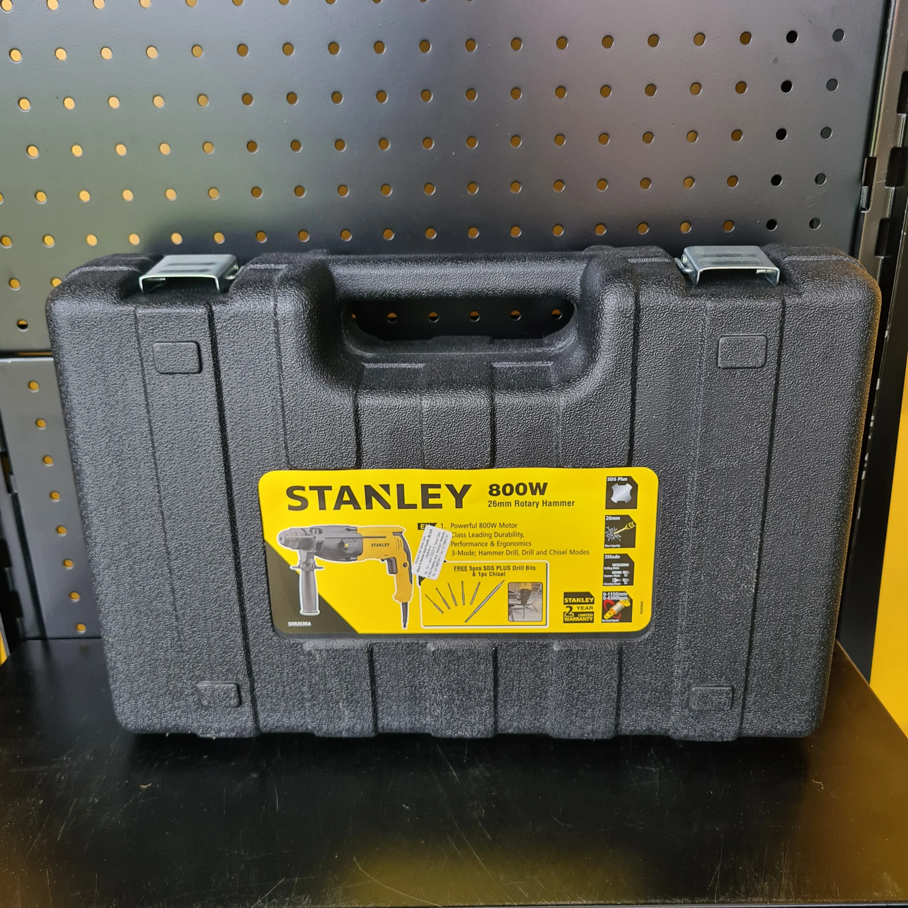 Stanley 26mm (1) SDS Plus 3 Mode Rotary Hammer | Model : SHR263KA-XD