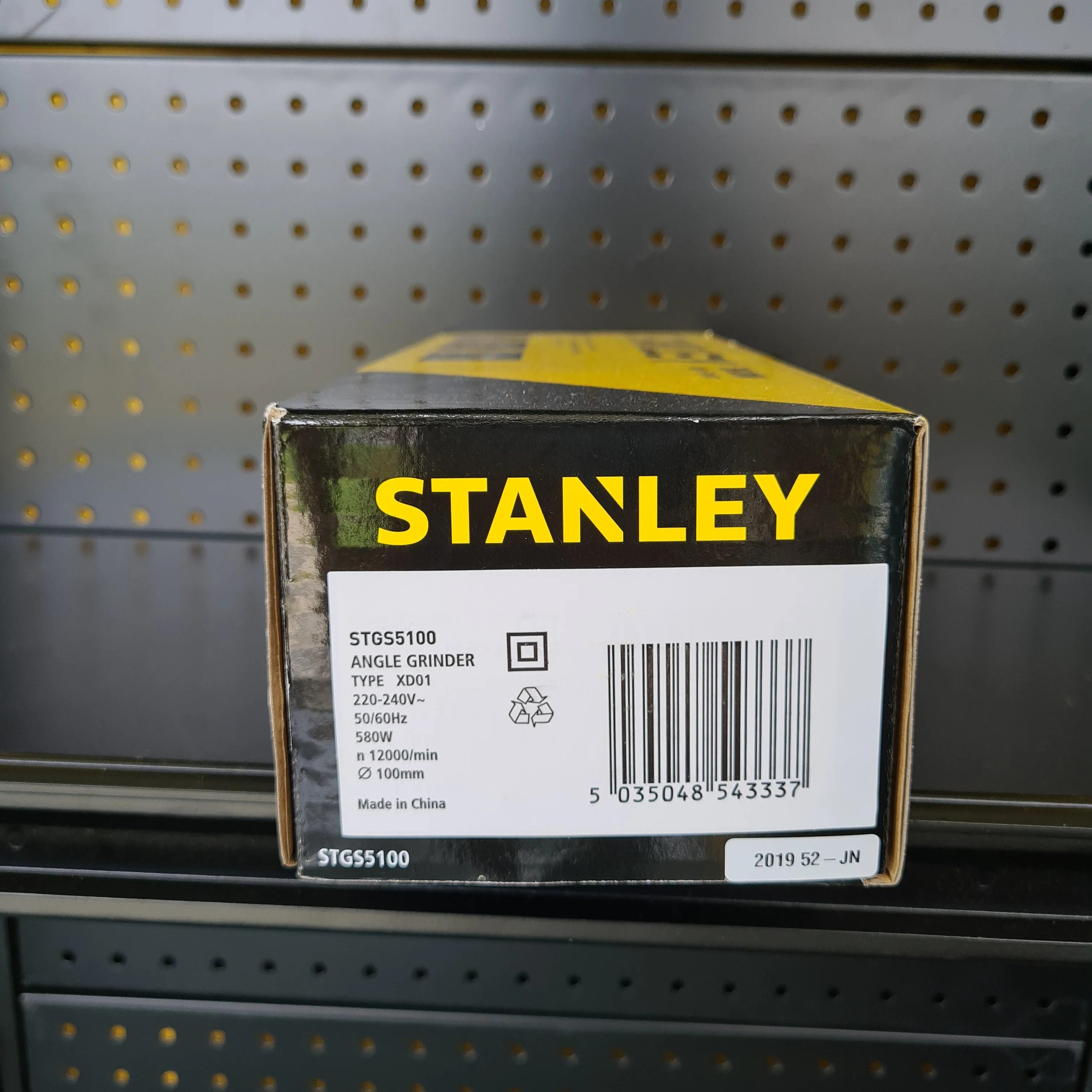 Stanley 4 580W Angle Grinder (Disc Grinding Machine) | Model : STGS5100-XD