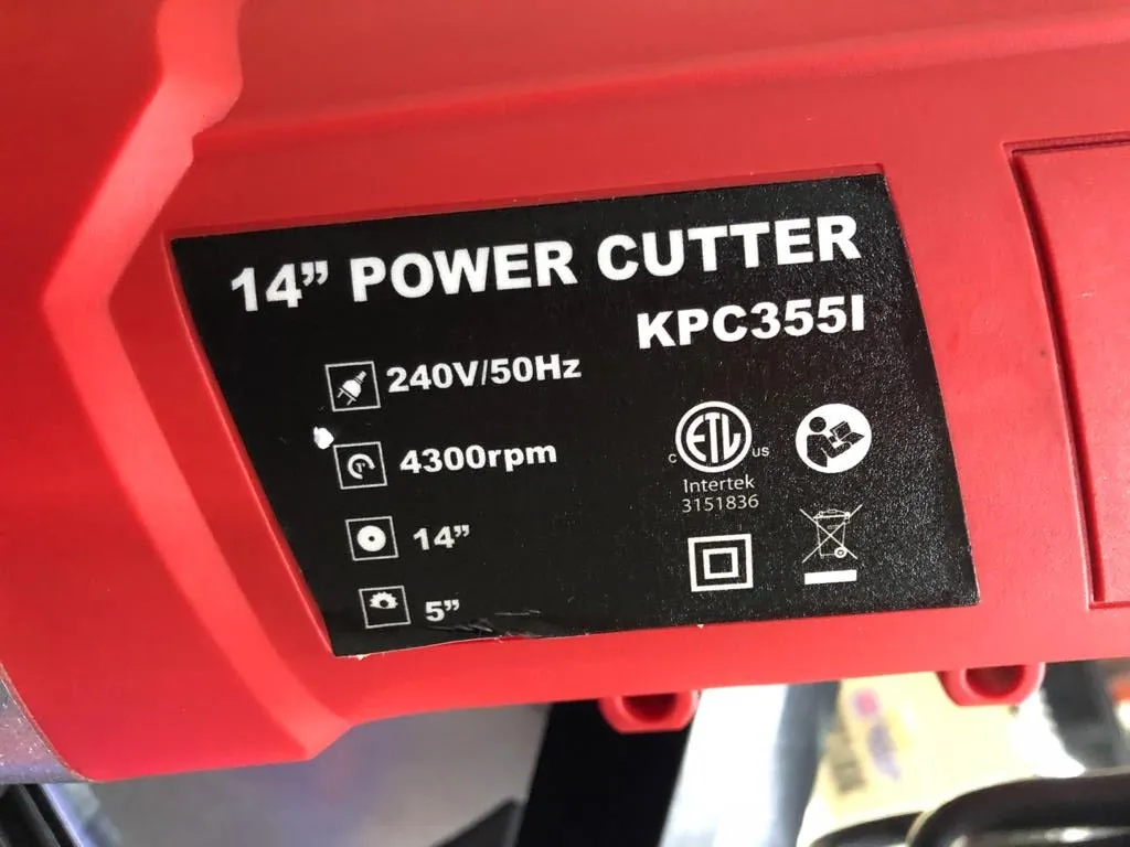 Steel Force 14 2300W  Power Angle Cutter without Saw Blade | Model : KPC355I