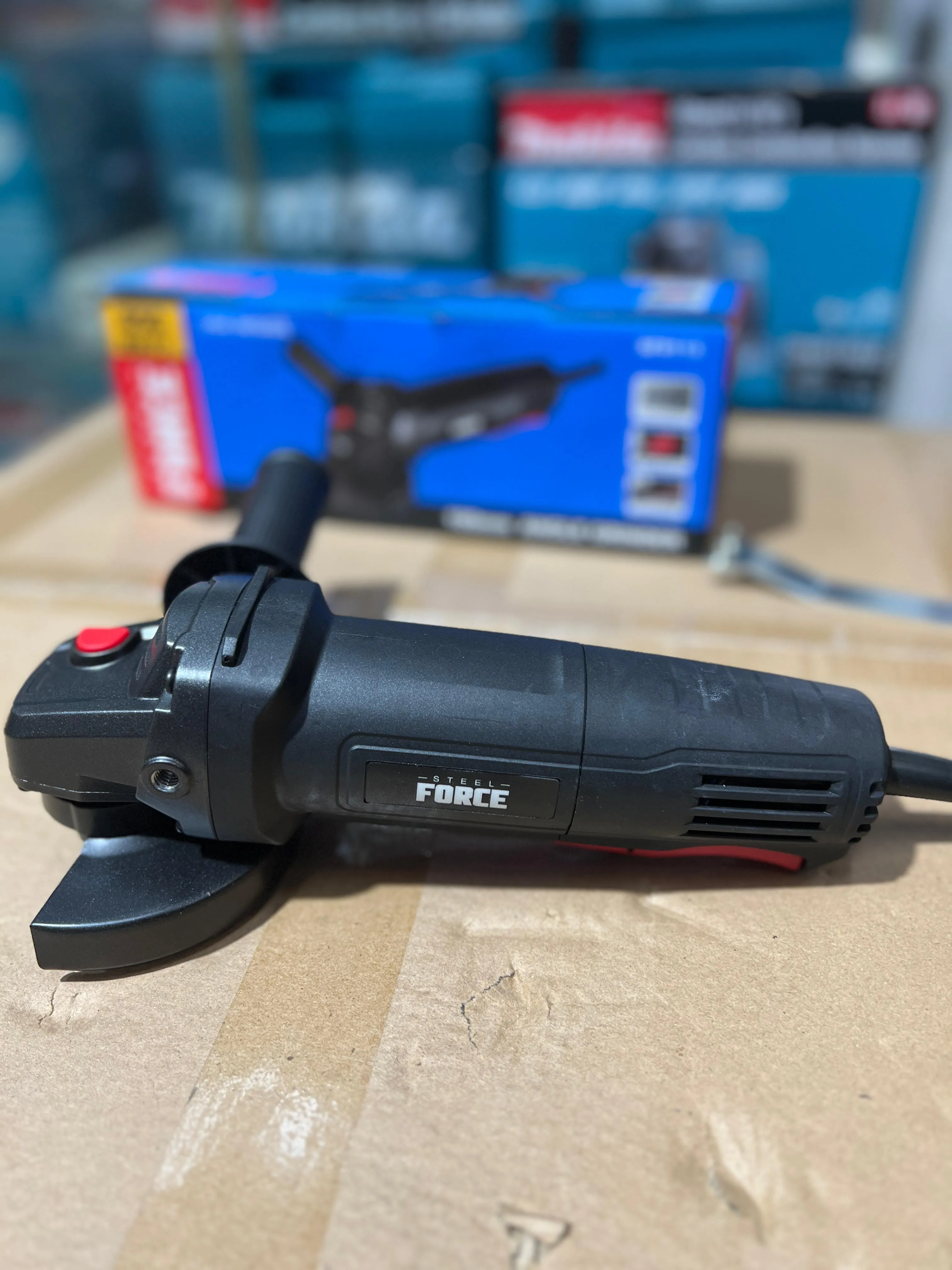 Steel Force 4 SF8113 240V (Paddle Switch) Angle Grinder | Model : SF8113