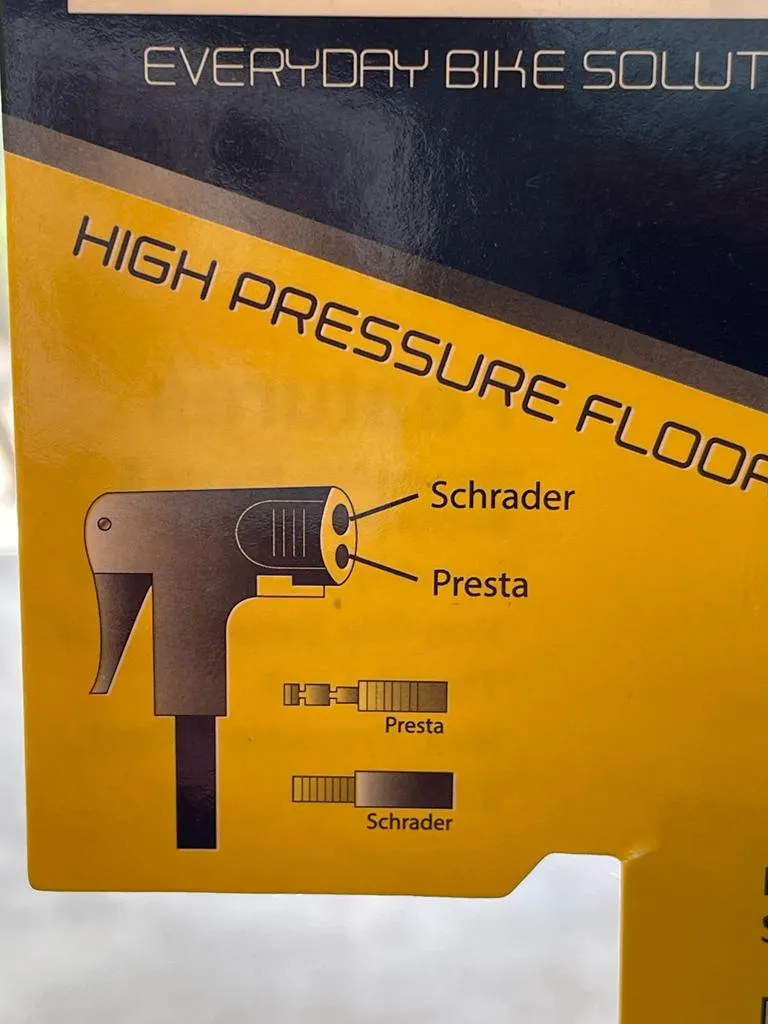 Steve&Leif Cosmic Yellow Bicycle Floor Pump | Model : PUMP-SL6015