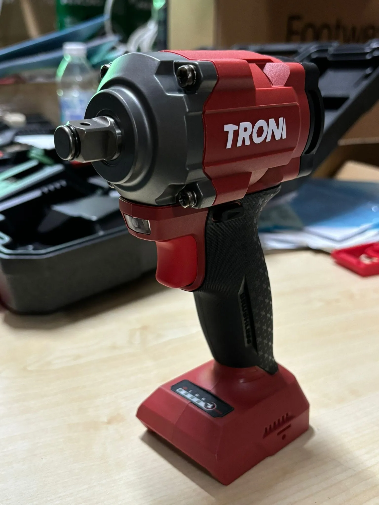TROM 20V Cordless Impact Wrench 1/2 C/W 2 Battery & 1 Charger | Model : PB400