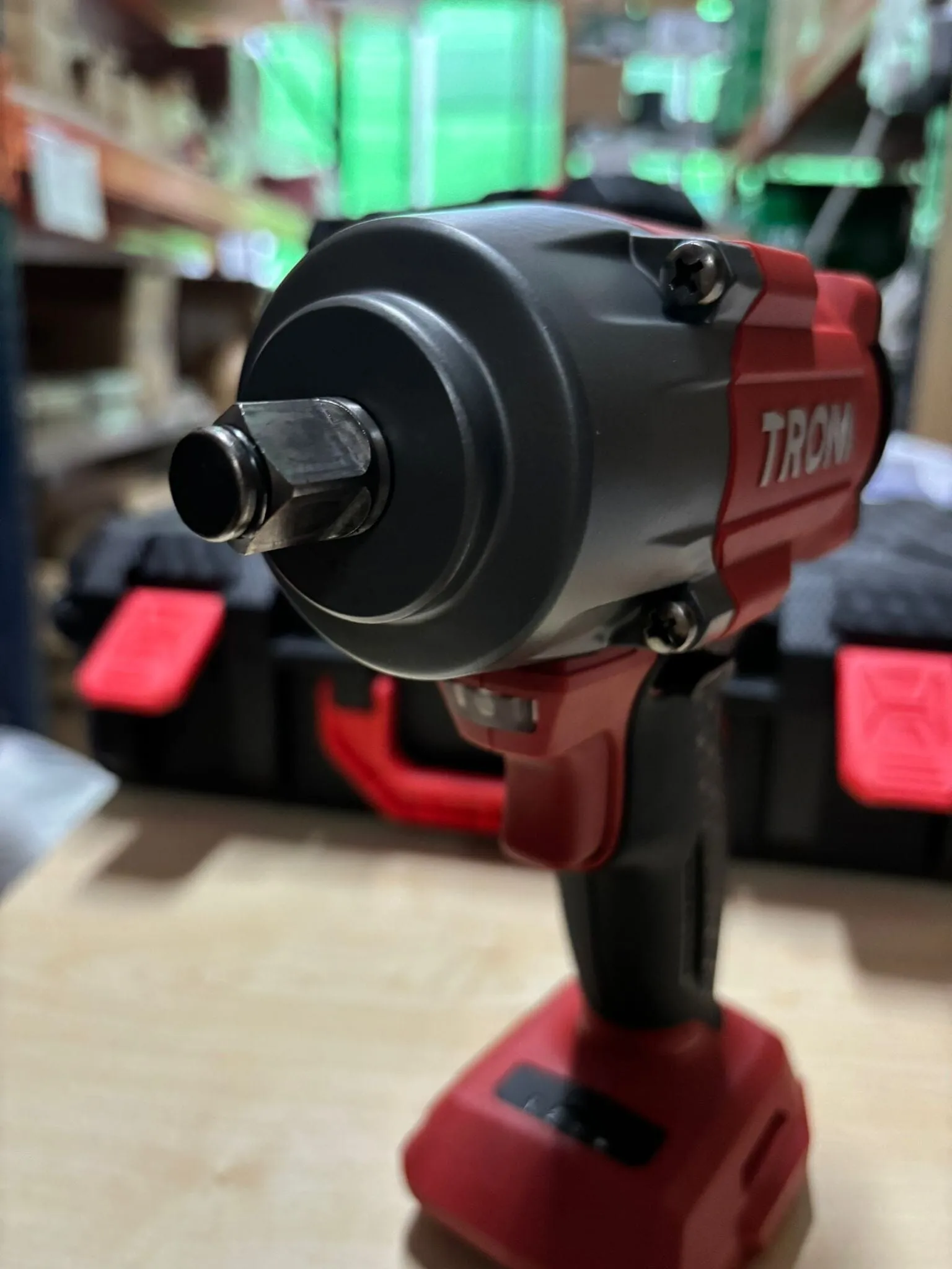 TROM 20V Cordless Impact Wrench 1/2 C/W 2 Battery & 1 Charger | Model : PB700
