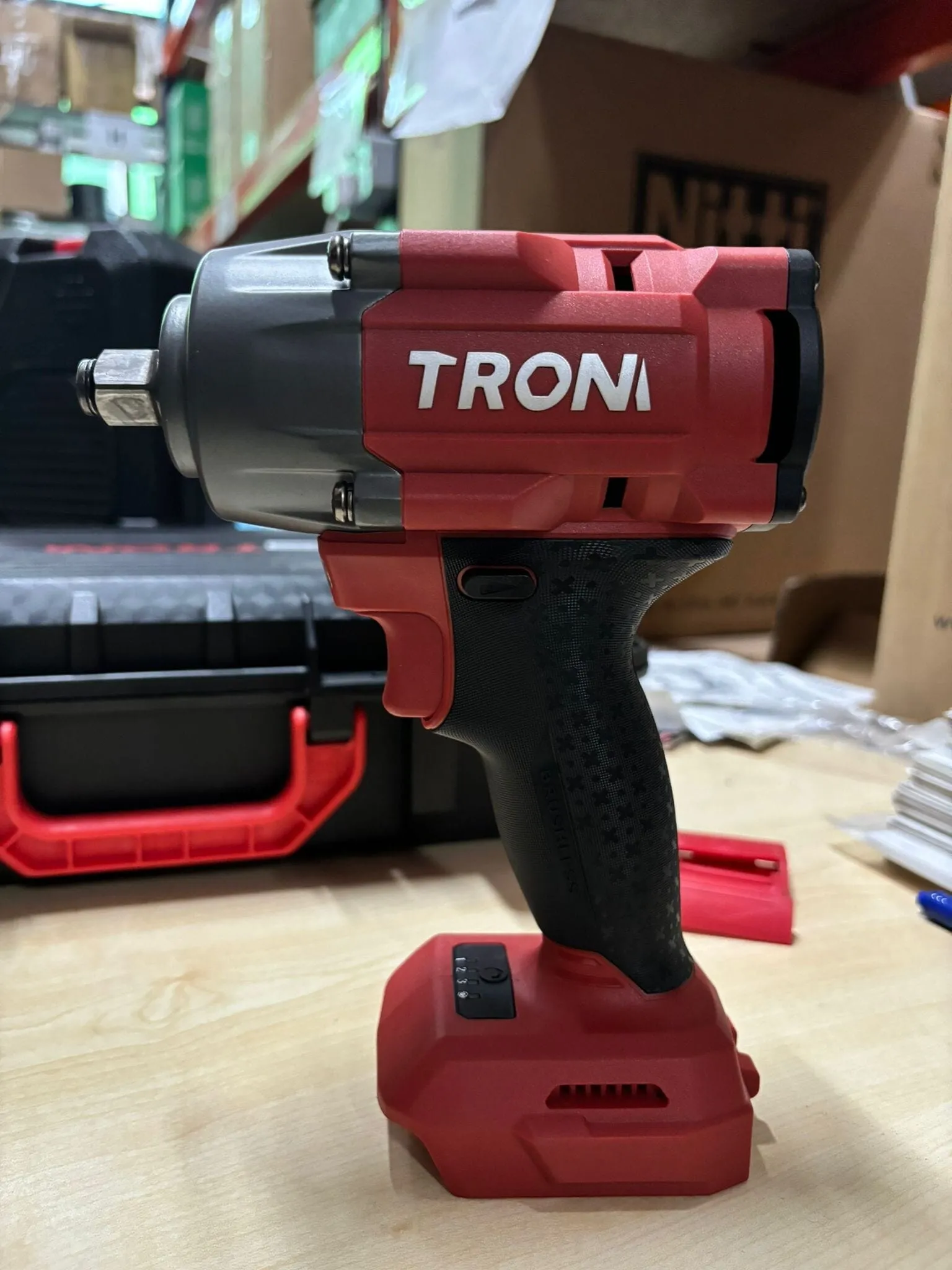 TROM 20V Cordless Impact Wrench 1/2 C/W 2 Battery & 1 Charger | Model : PB700