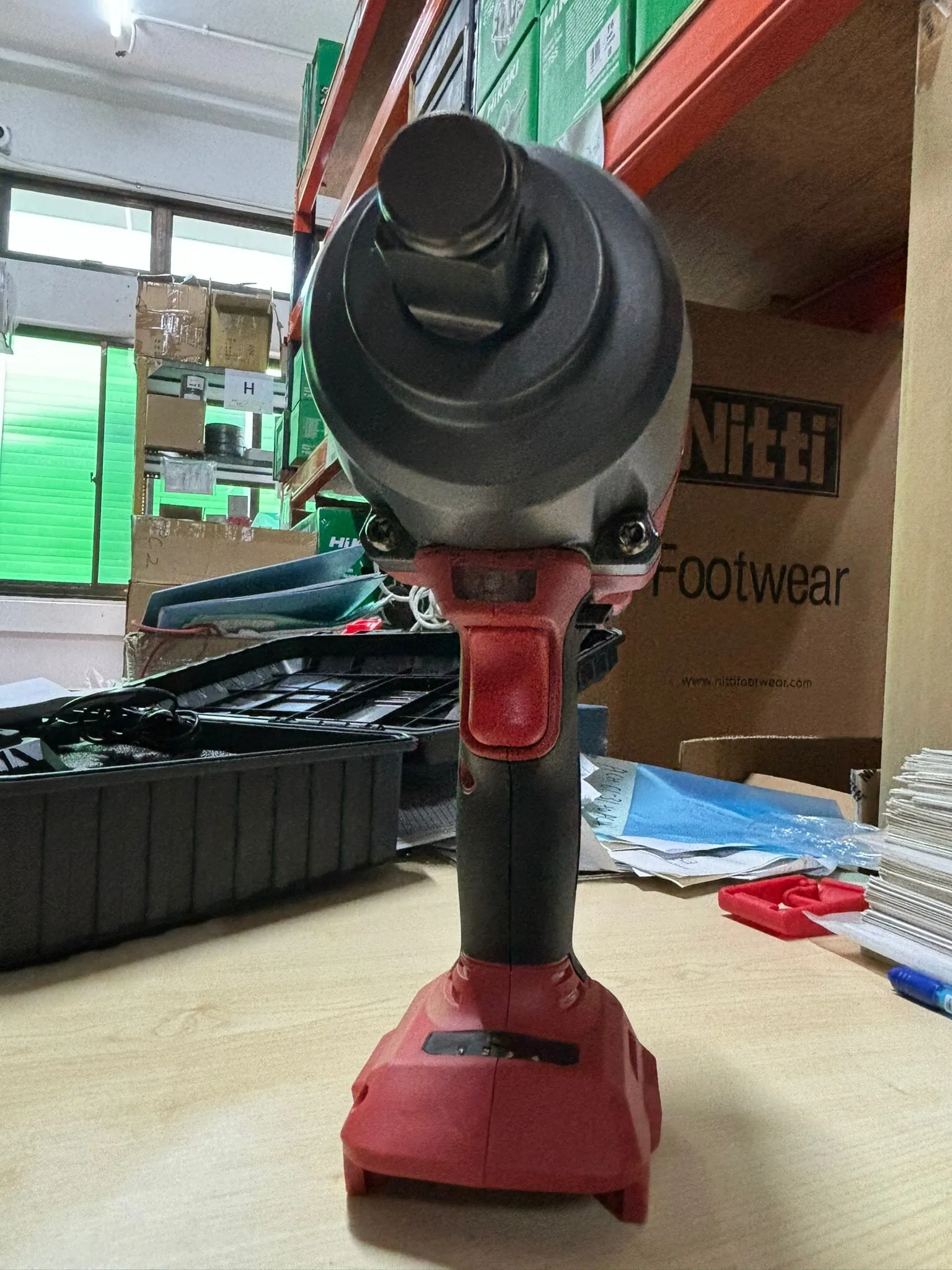 TROM 20V Cordless Impact Wrench 3/4 C/W 2 Battery & 1 Charger  | Model : PB1600