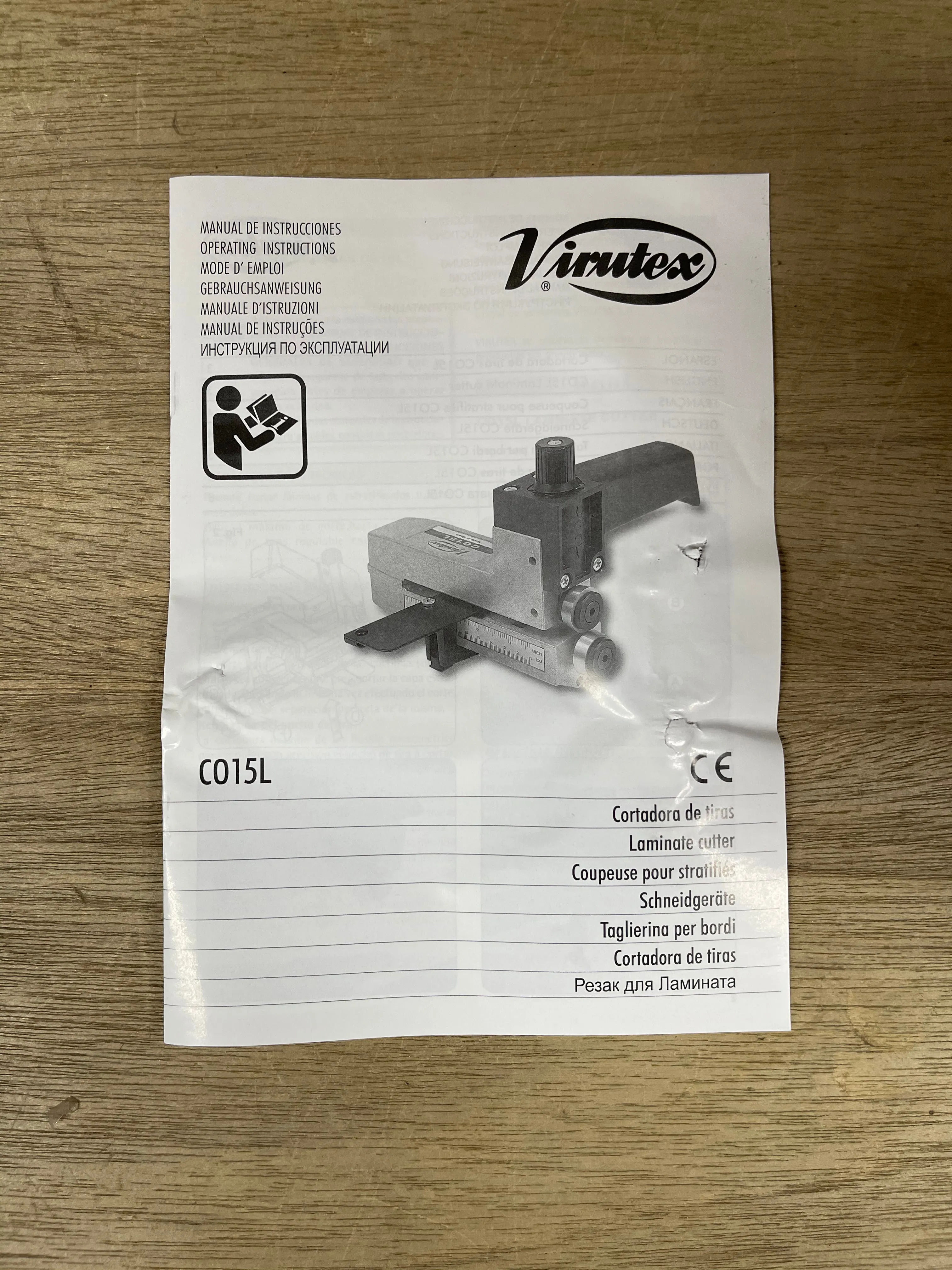 Virutex Laminate Cutter (Formica) | Model: C015L