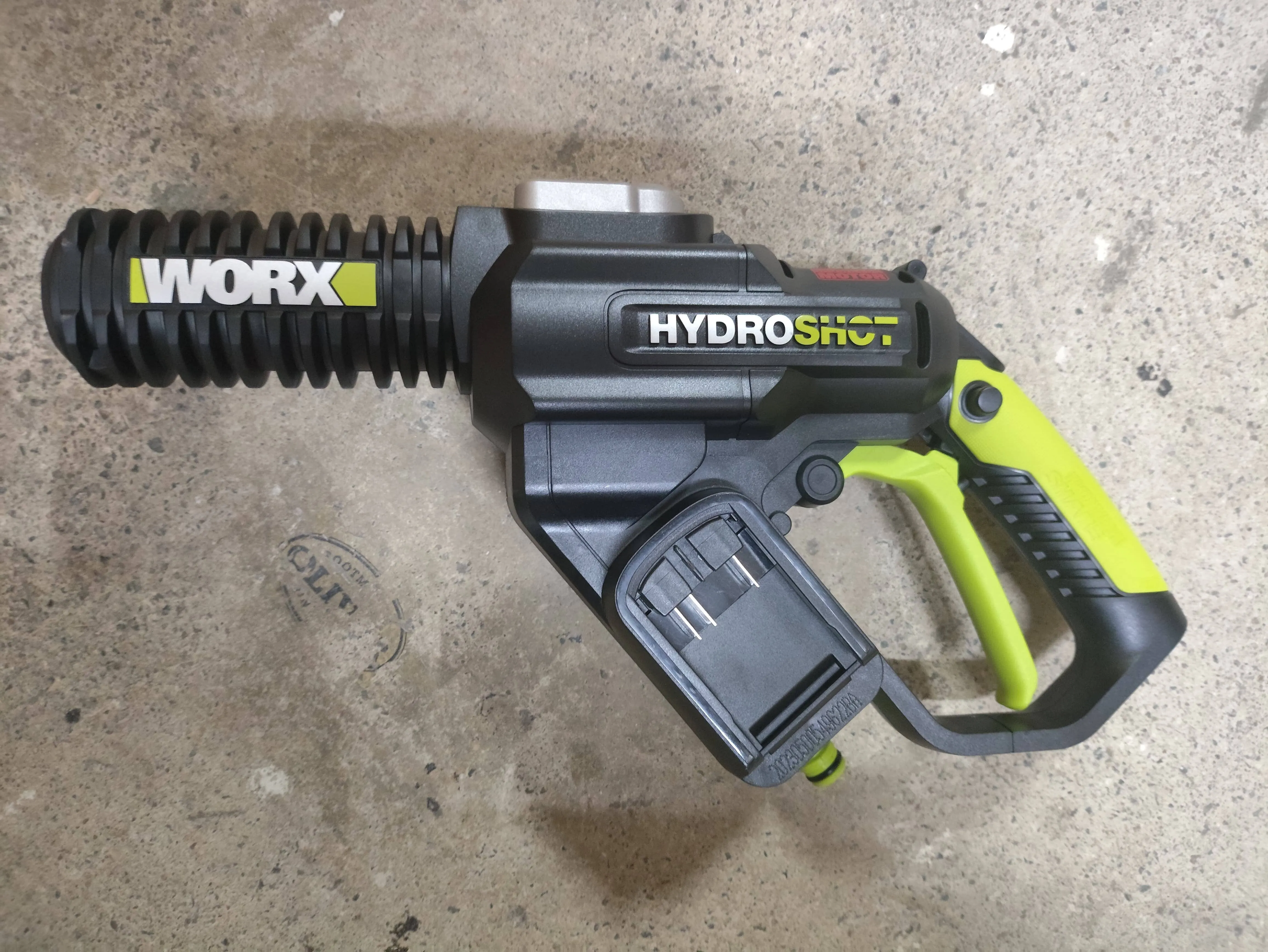 WORX WU630.9 Cordless Brushless Portable Battery Car Wash Pressure Washer 20V 4.0Ah 6M Hose | Model : HPW-WU629-20V