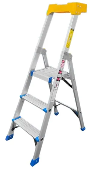 XG Aluminium Household Ladder With Multi Purpose Tools Tray | Model : L-XG337A