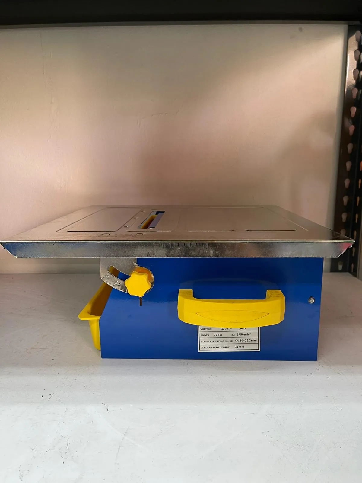 YW Tile Cutter with 720W. 230V #183313 7 | Model: TCT-YW720