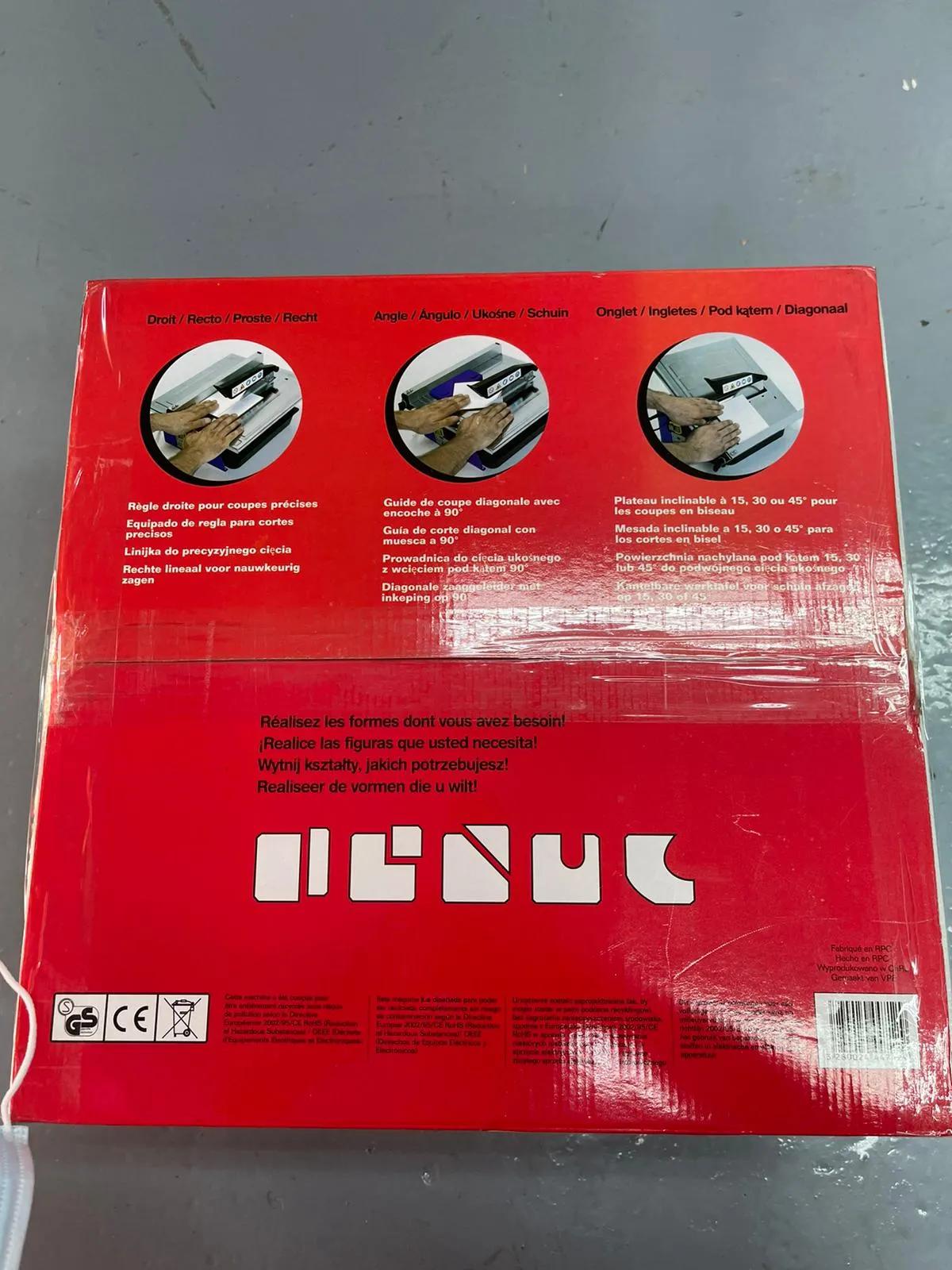 YW Tile Cutter with 720W. 230V #183313 7 | Model: TCT-YW720
