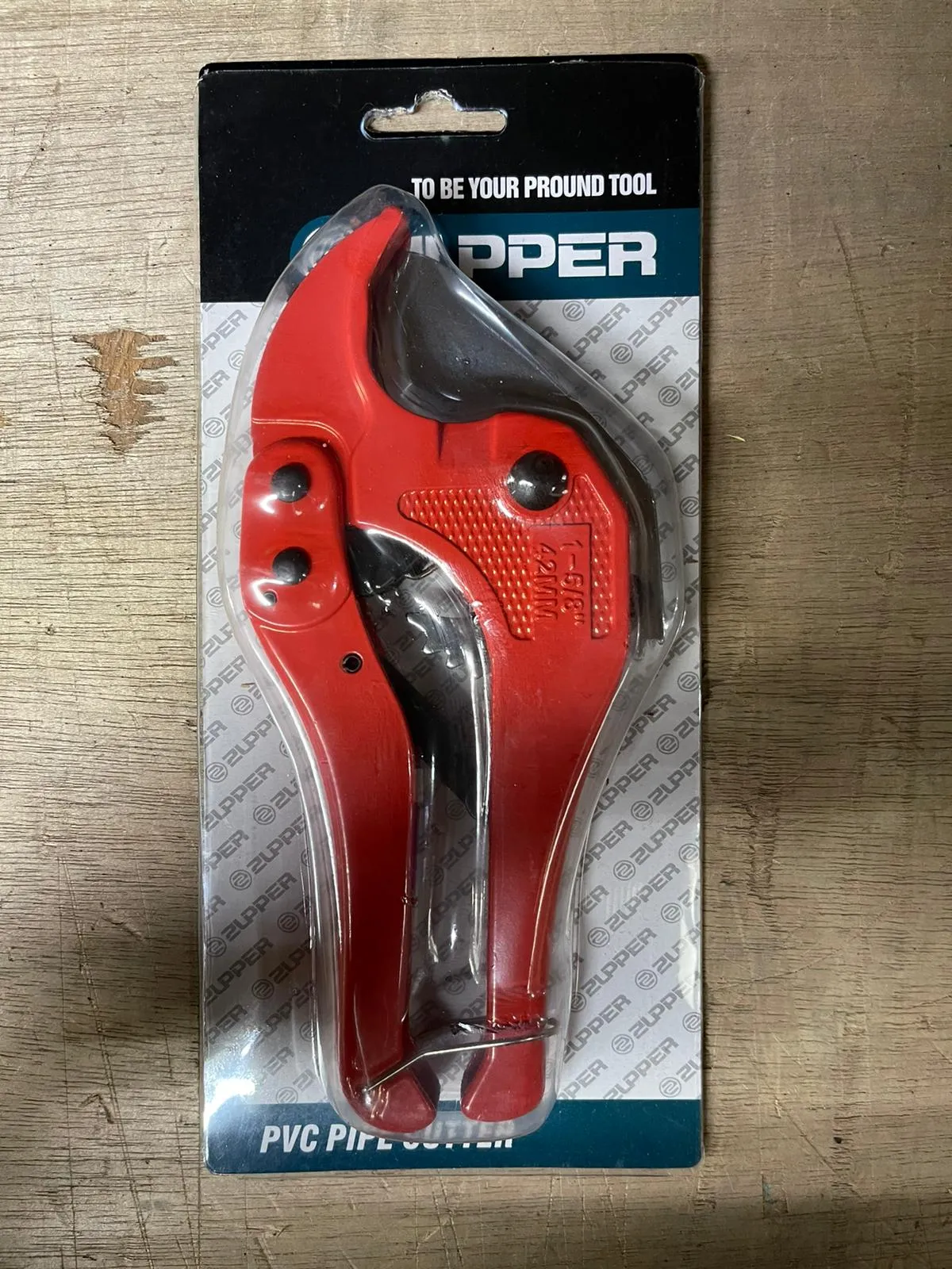 Zupper 42Mm Pvc Pipe Cutter  | Model : ZUPPER-U42